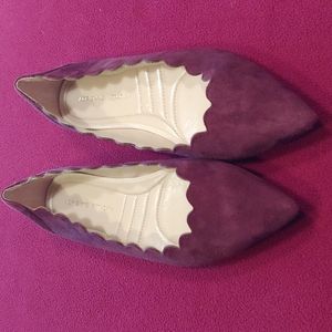 Adrienne Vittadini suede flats